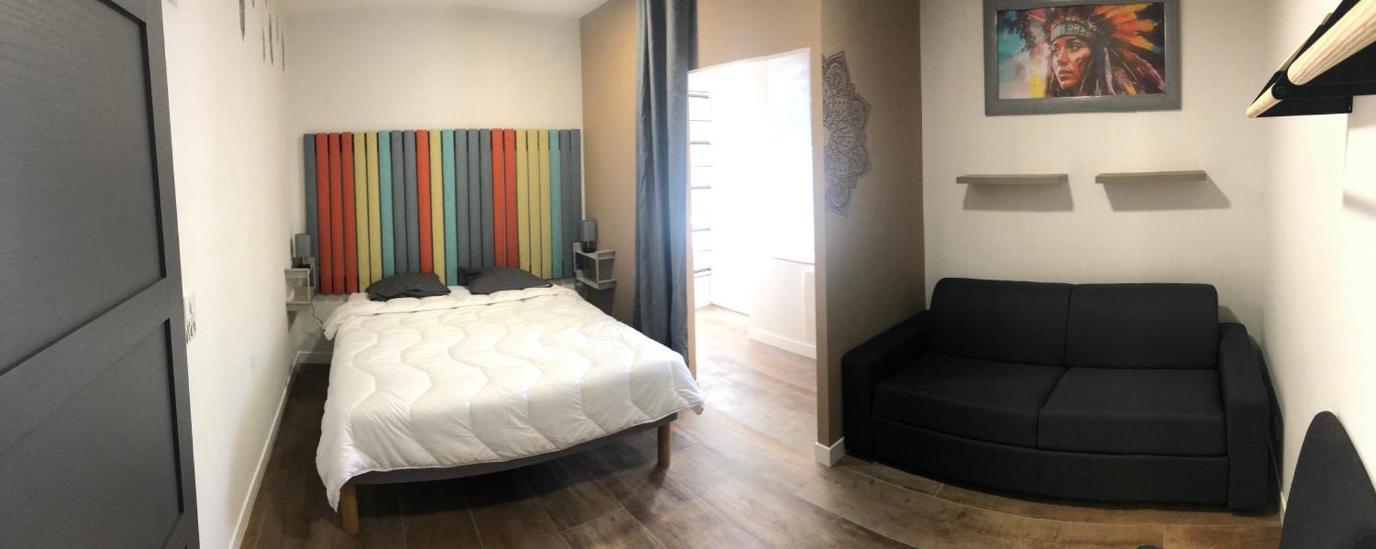 Апартаменты Meubles Deco Fab - Plancha Ликсей-ле-Бен Экстерьер фото